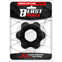 Beast Rings Cockring silicone Star Round 22mm
